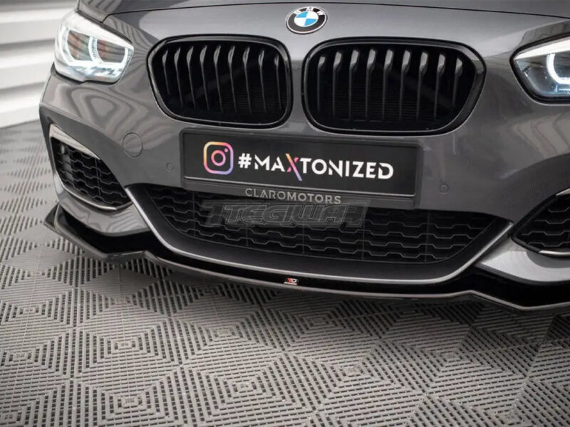 Maxton Design Front Splitter V.2 BMW 1-Series F20 F21 M-power Facelift - Image 4