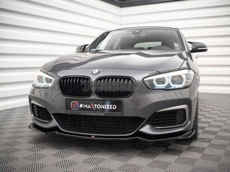 Maxton Design Front Splitter V.2 BMW 1-Series F20 F21 M-power Facelift - Image 2