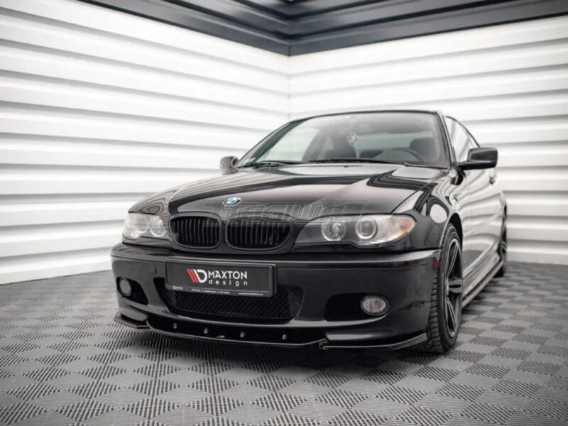 Maxton Design Front Splitter V.2 BMW 3-Series Coupe M-pack E46 99-05 - Image 2