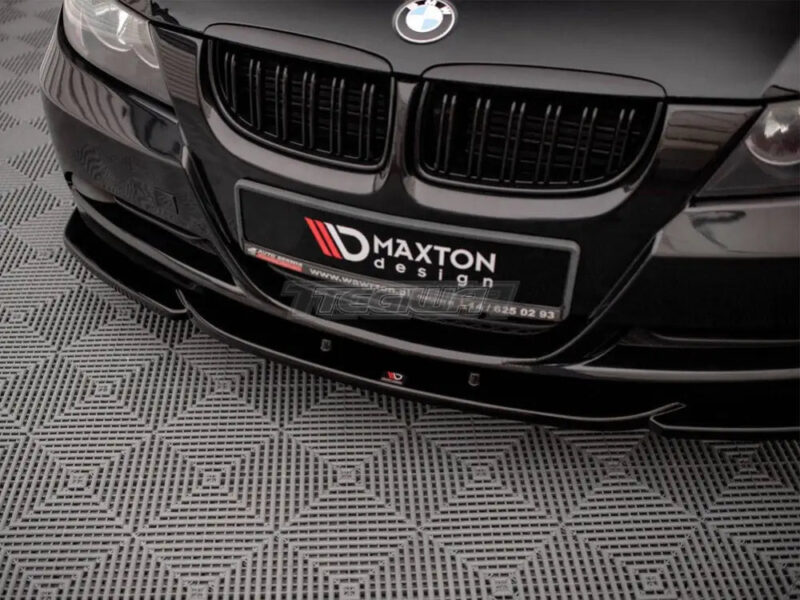 Maxton Design Front Splitter V.2 BMW 3-Series E90 04-08 - Image 4