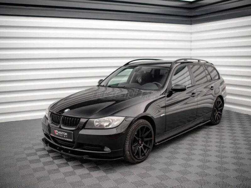 Maxton Design Front Splitter V.2 BMW 3-Series E90 04-08 - Image 2
