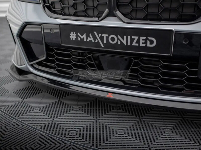 Maxton Design Front Splitter V.2 BMW 3-Series M340i M-Pack G20 G21 Facelift - Image 4