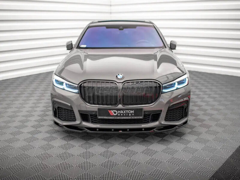 Maxton Design Front Splitter V.2 BMW 7-Series G11 M-pack Facelift 2019- - Image 3
