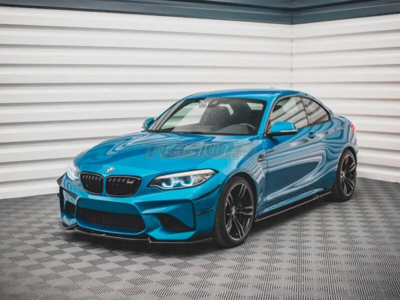Maxton Design Front Splitter V.2 BMW M2 F87 16-20 - Image 3