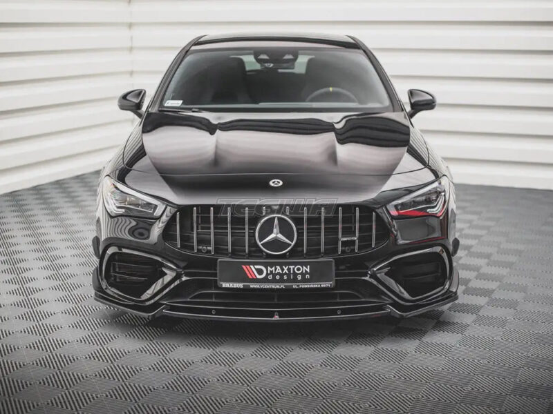 Maxton Design Front Splitter V.2 Mercedes-amg CLA 45 AERO C118 2019- - Image 3