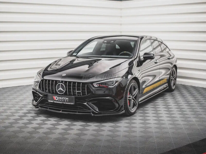 Maxton Design Front Splitter V.2 Mercedes-amg CLA 45 AERO C118 2019- - Image 2