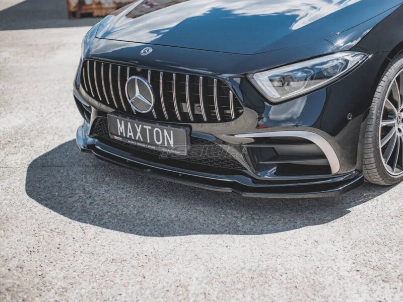 Maxton Design Front Splitter V.2 Mercedes-benz CLS AMG Line 53AMG C257 18-21 - Image 4