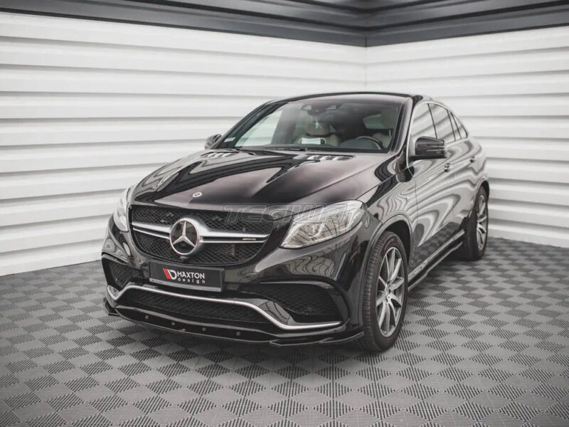 Maxton Design Front Splitter V.2 Mercedes GLE Coupe 63AMG C292 15-19 - Image 2