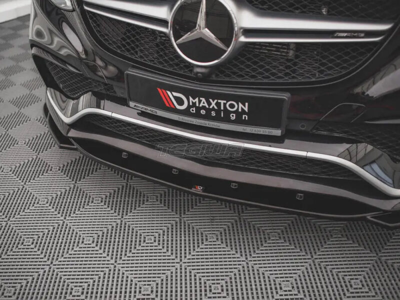 Maxton Design Front Splitter V.2 Mercedes GLE Coupe 63AMG C292 15-19 - Image 4