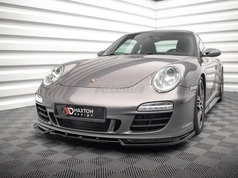 Maxton Design Front Splitter V.2 Porsche 911 Carrera GTS 997 Facelift - Image 2