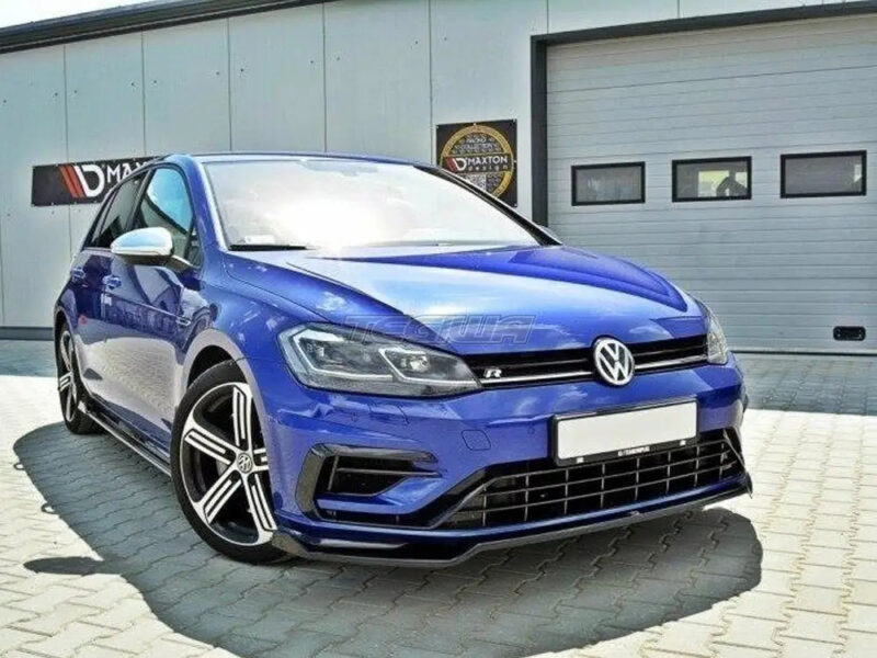 Maxton Design Front Splitter V.2 Volkswagen Golf R 7.5 2017-19 - Image 4
