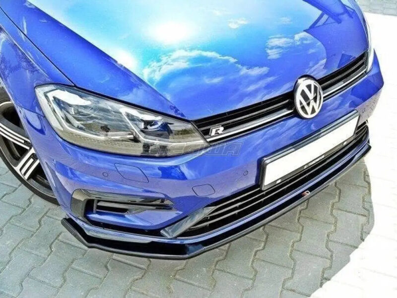 Maxton Design Front Splitter V.2 Volkswagen Golf R 7.5 2017-19 - Image 3