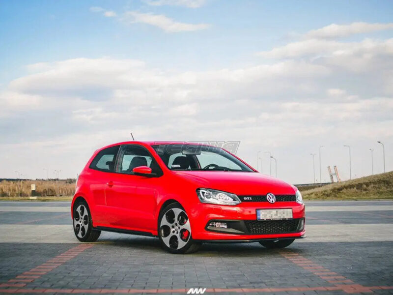 Maxton Design Front Splitter V.2 Volkswagen Polo MK5 GTI 6R Pre-facelift 09-14 - Image 2