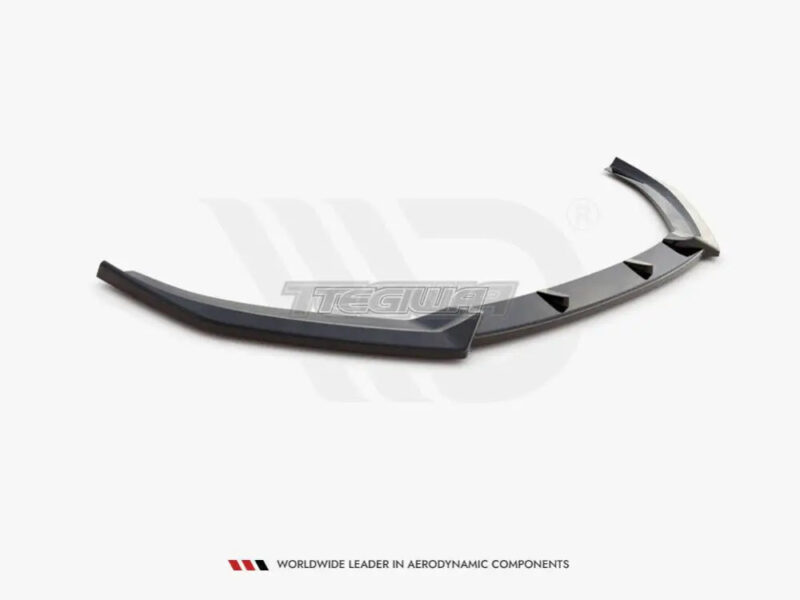 Maxton Design Front Splitter V.3 Audi S3 A3 S-line 8V Facelift Sedan 16-20 - Image 3