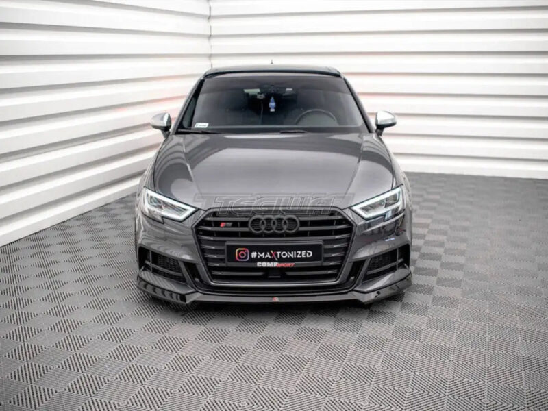 Maxton Design Front Splitter V.3 Audi S3 Sportback 8V Facelift - Image 3