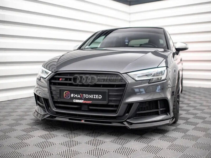 Maxton Design Front Splitter V.3 Audi S3 Sportback 8V Facelift - Image 2