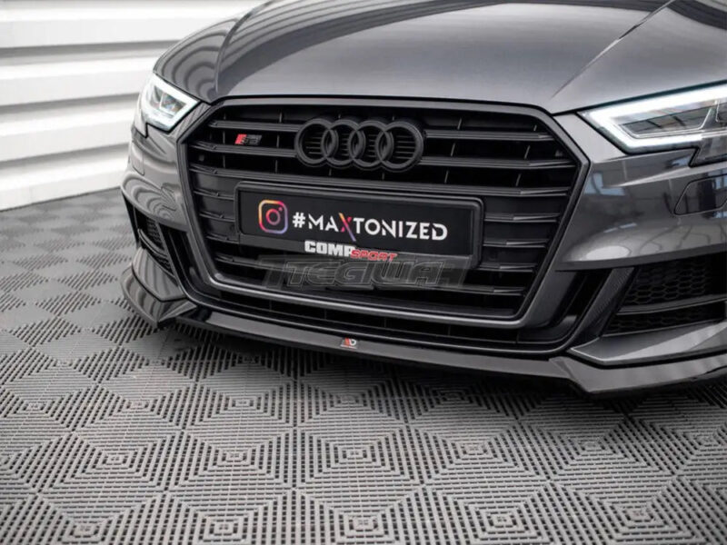 Maxton Design Front Splitter V.3 Audi S3 Sportback 8V Facelift - Image 4