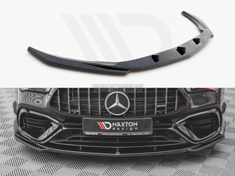 Maxton Design Front Splitter V.3 Mercedes-amg CLA 45 AERO C118 2019-