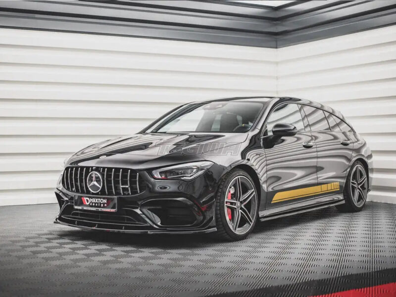 Maxton Design Front Splitter V.3 Mercedes-amg CLA 45 AERO C118 2019- - Image 3