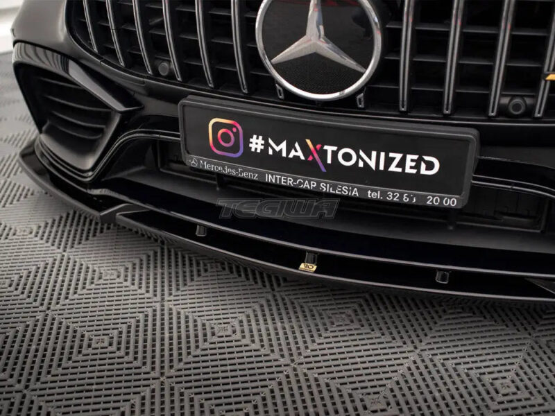 Maxton Design Front Splitter V.3 Mercedes AMG GT 63S 4-door Coupe Aero - Image 4