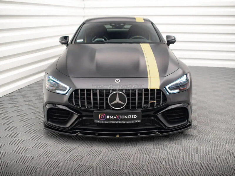 Maxton Design Front Splitter V.3 Mercedes AMG GT 63S 4-door Coupe Aero - Image 3