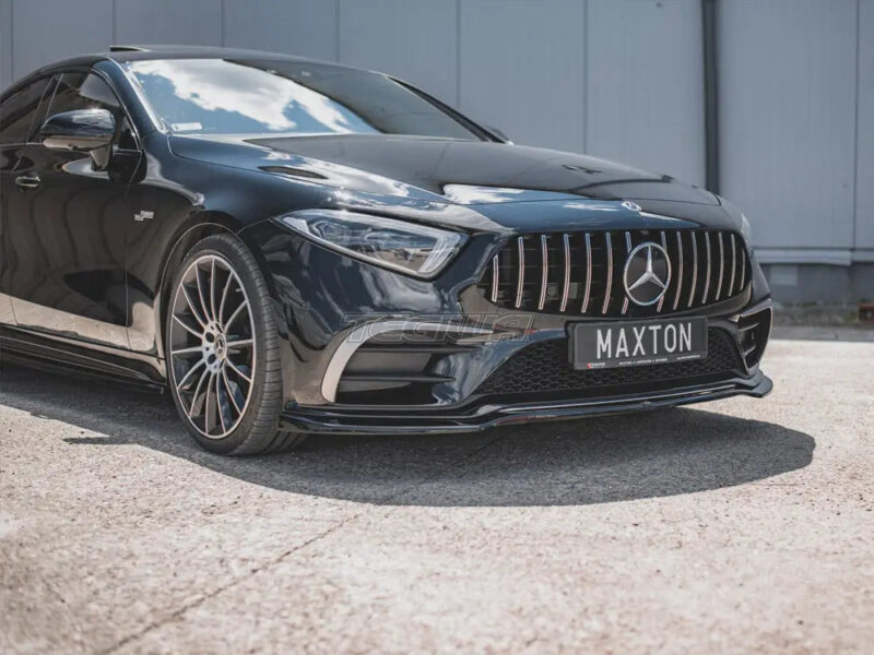 Maxton Design Front Splitter V.3 Mercedes-benz CLS AMG Line 53AMG C257 18-21 - Image 4