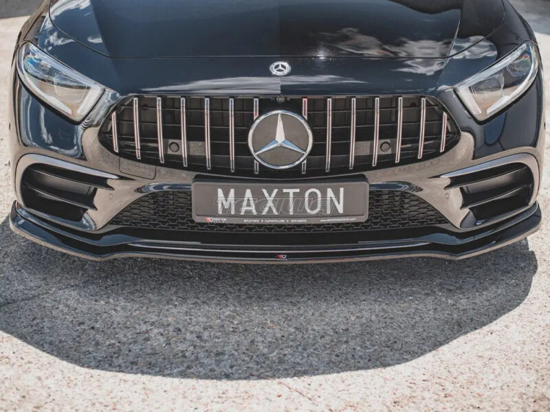 Maxton Design Front Splitter V.3 Mercedes-benz CLS AMG Line 53AMG C257 18-21 - Image 3