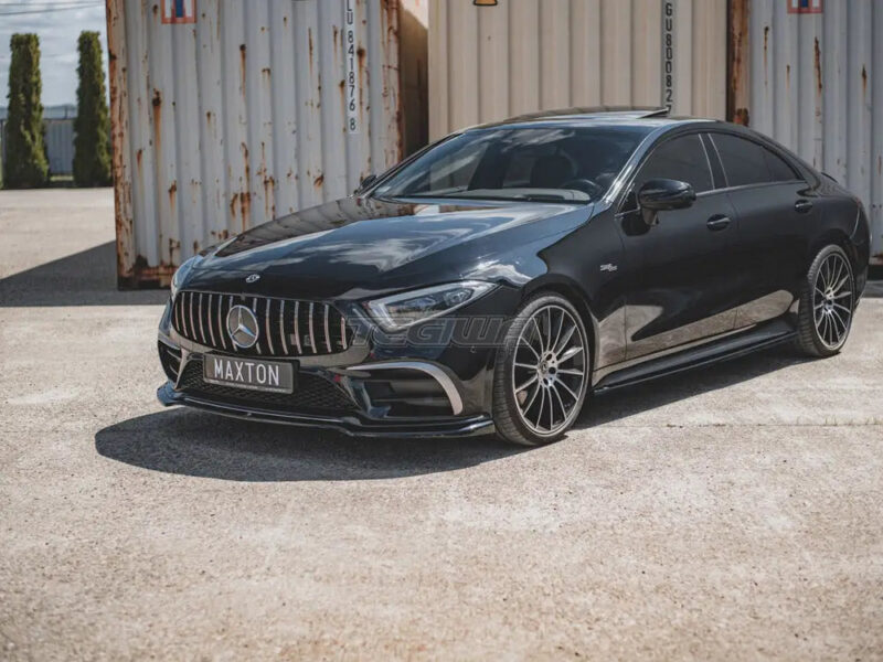 Maxton Design Front Splitter V.3 Mercedes-benz CLS AMG Line 53AMG C257 18-21 - Image 2