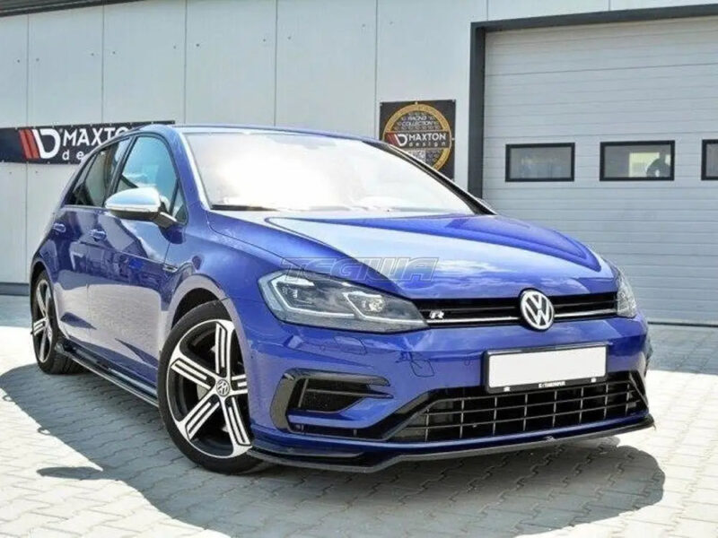 Maxton Design Front Splitter V.3 Volkswagen Golf R 7.5 2017-19 - Image 2