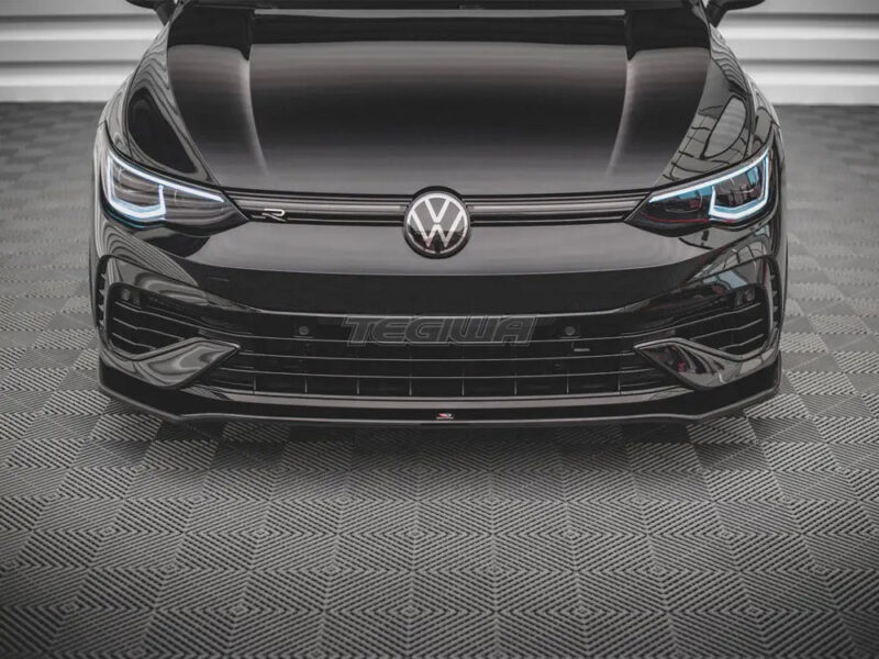 Maxton Design Front Splitter V.3 Volkswagen Golf R MK8 20- - Image 3