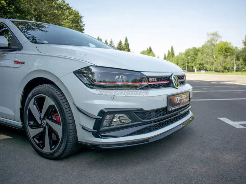 Maxton Design Front Splitter V.3 Volkswagen Polo MK6 GTI 17-21 - Image 3