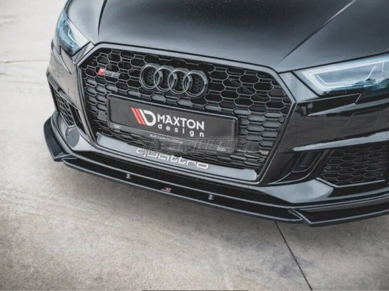 Maxton Design Front Splitter V.4 Audi RS3 8V Facelift 2017-UP - Image 3