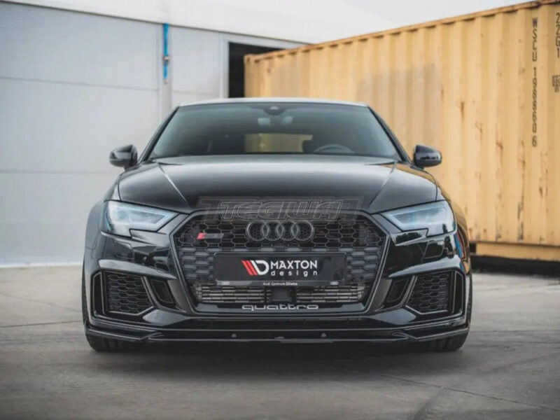 Maxton Design Front Splitter V.4 Audi RS3 8V Facelift 2017-UP - Image 2