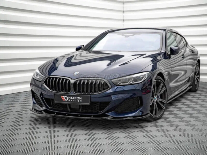 Maxton Design Front Splitter V.4 BMW 8-Series Coupe M-pack G15 8 GRAN Coupe M-pack G16 2018- - Image 2