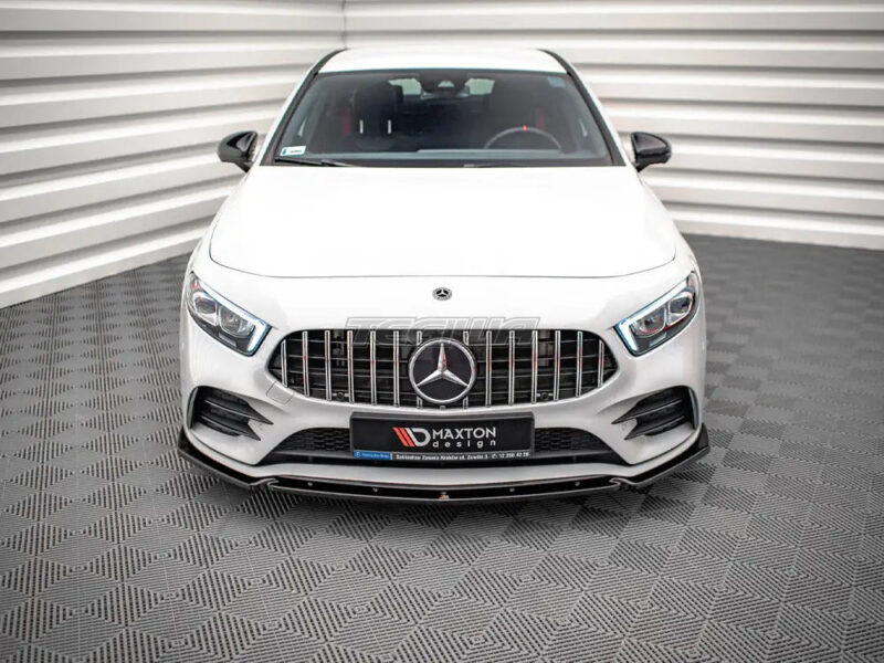 Maxton Design Front Splitter V.4 Mercedes A35 AMG V177 W177 2018- - Image 3