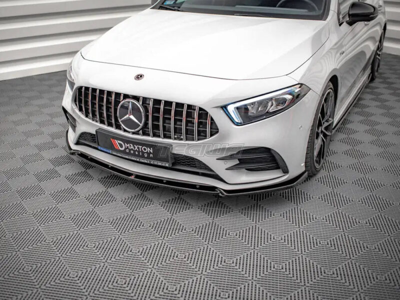 Maxton Design Front Splitter V.4 Mercedes A35 AMG V177 W177 2018- - Image 4