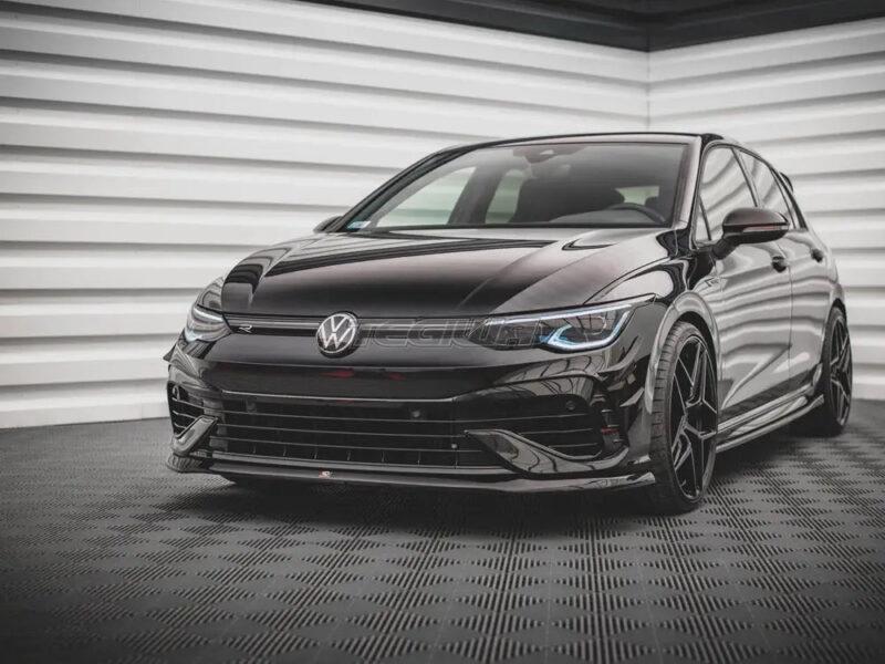 Maxton Design Front Splitter V.5 Volkswagen Golf R MK8 20- - Image 2