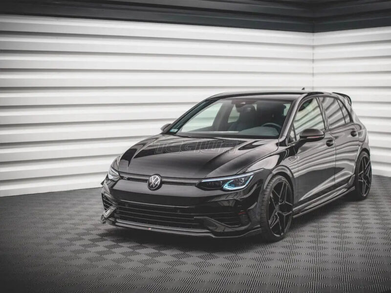 Maxton Design Front Splitter V.6 Volkswagen Golf R MK8 20- - Image 2