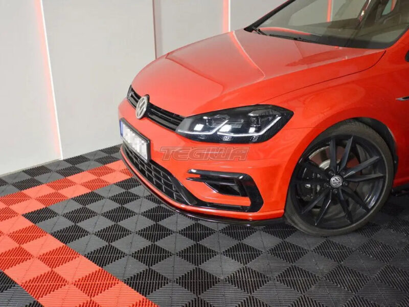 Maxton Design Front Splitter V.7 Volkswagen Golf R 7.5 2017-20 - Image 4