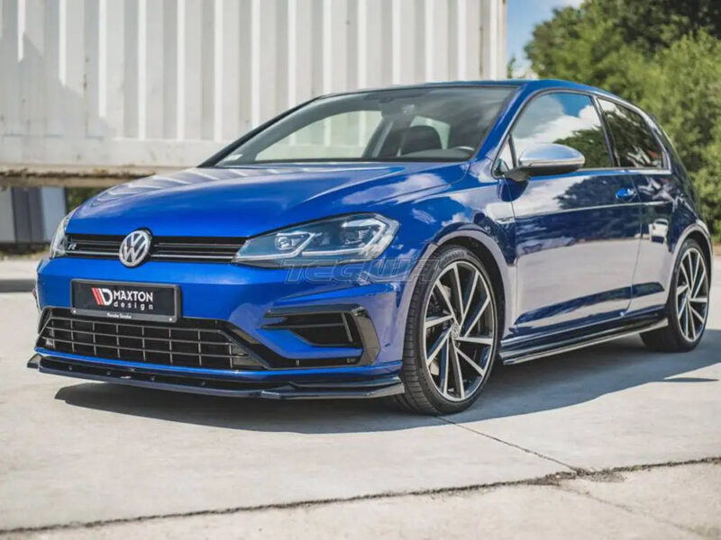 Maxton Design Front Splitter V.9 Volkswagen Golf R 7.5 01-20 - Image 3
