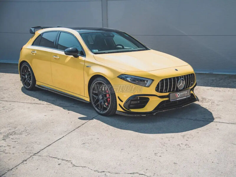 Maxton Design Front Splitter V1 Mercedes-amg A45 S W177 2019- - Image 2