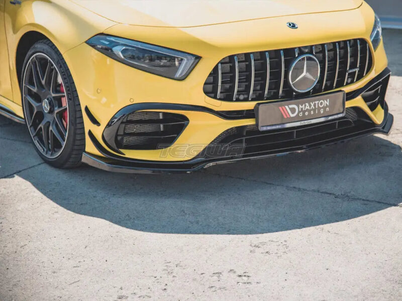 Maxton Design Front Splitter V1 Mercedes-amg A45 S W177 2019- - Image 4