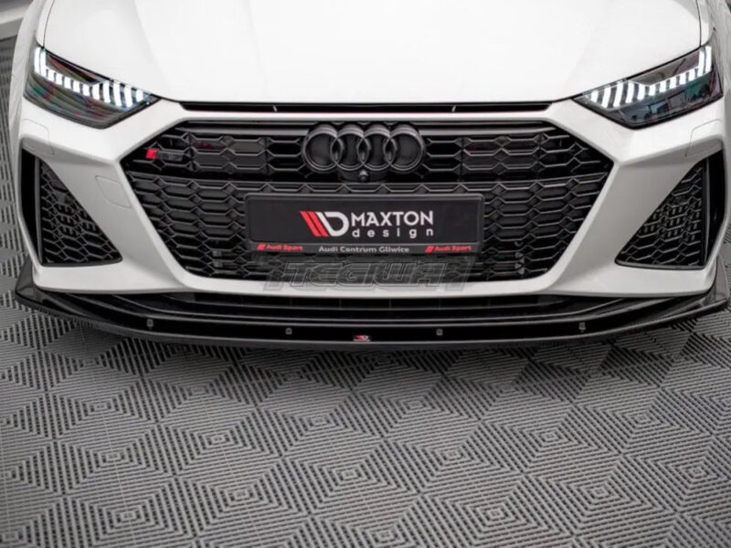 Maxton Design Front Splitter V2 Audi RS6 C8 RS7 C8 2019- - Image 3