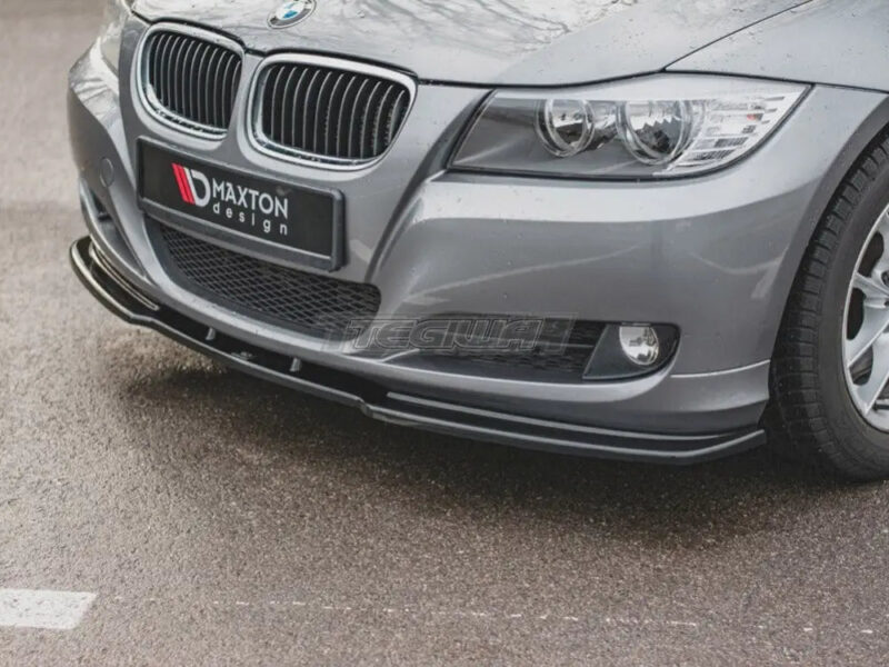 Maxton Design Front Splitter V2 BMW 3-Series E91 Facelift 09-11 - Image 3