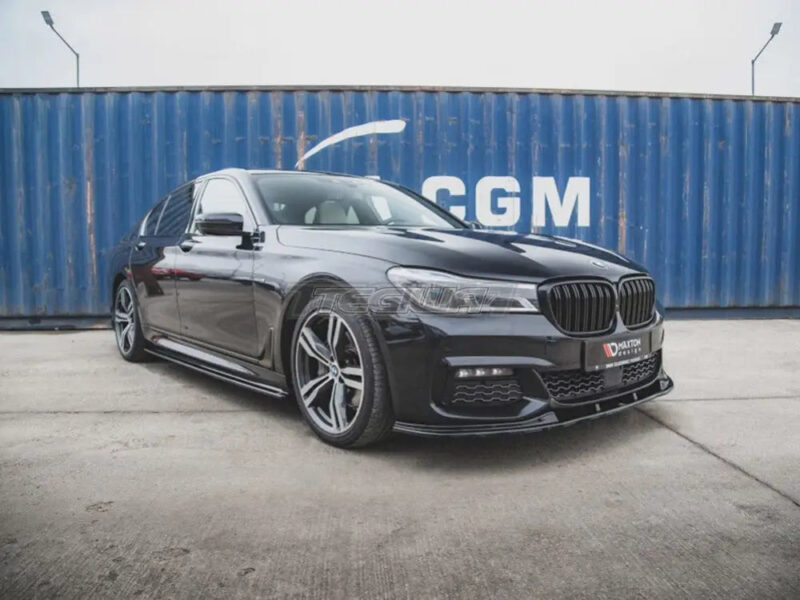 Maxton Design Front Splitter V2 BMW 7-Series M-pack G11 15-18 - Image 2