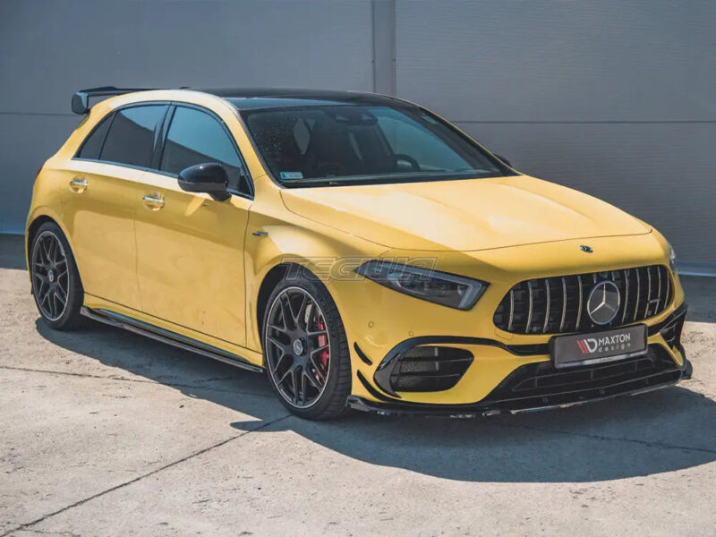 Maxton Design Front Splitter V2 Mercedes-amg A45 S W177 2019- - Image 2