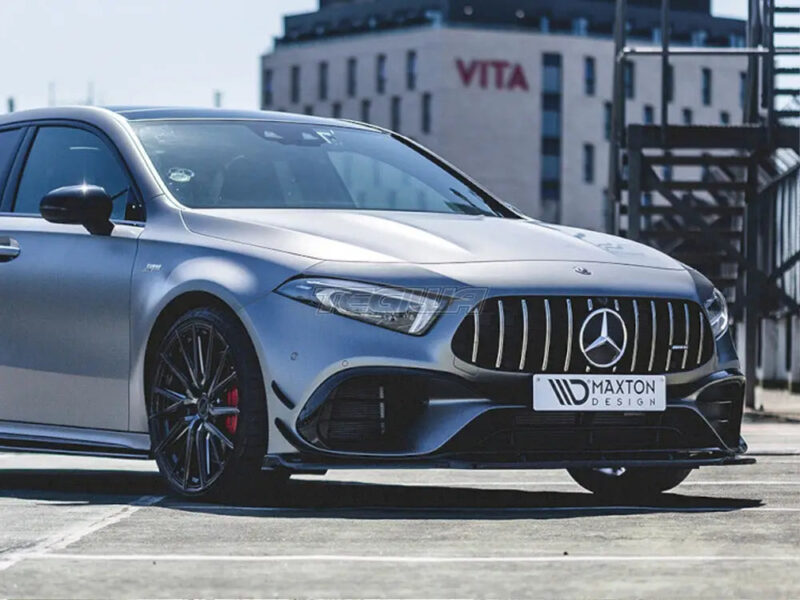 Maxton Design Front Splitter V2 Mercedes-amg A45 S W177 2019- - Image 6