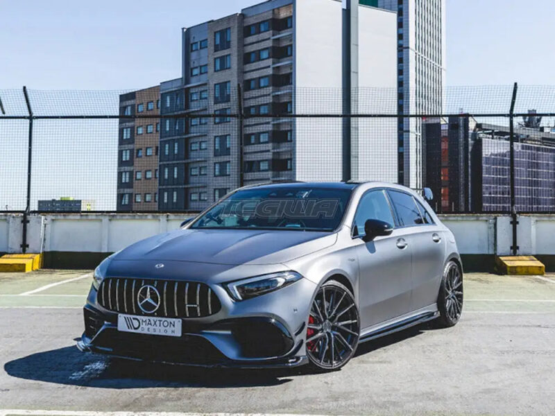 Maxton Design Front Splitter V2 Mercedes-amg A45 S W177 2019- - Image 5