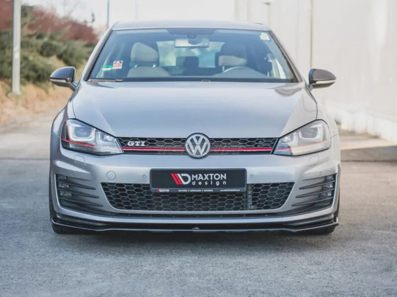 Maxton Design Front Splitter V2 Volkswagen Golf MK7 GTI 13-16 - Image 2