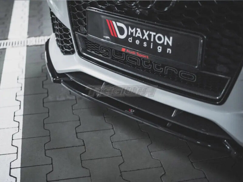 Maxton Design Front Splitter V4 Audi RS6 C7 13-17 - Image 5